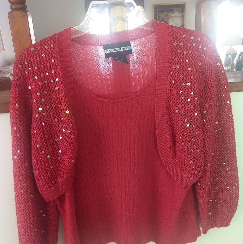 Lg pink(ish) lg sleeve top